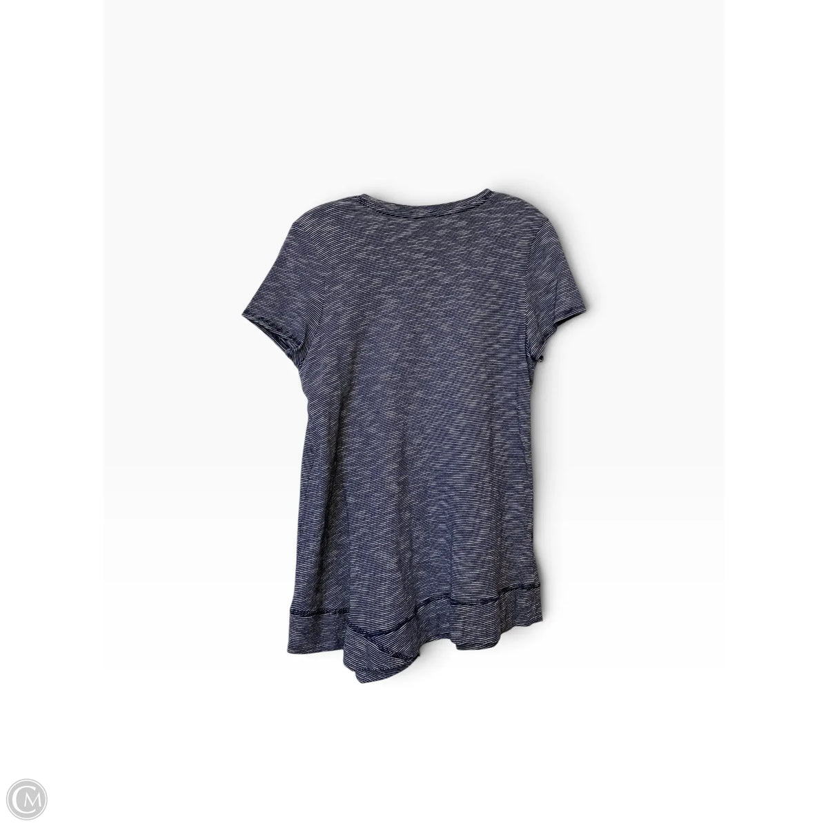 Top Short Sleeve By Chicos In Blue, Size: S