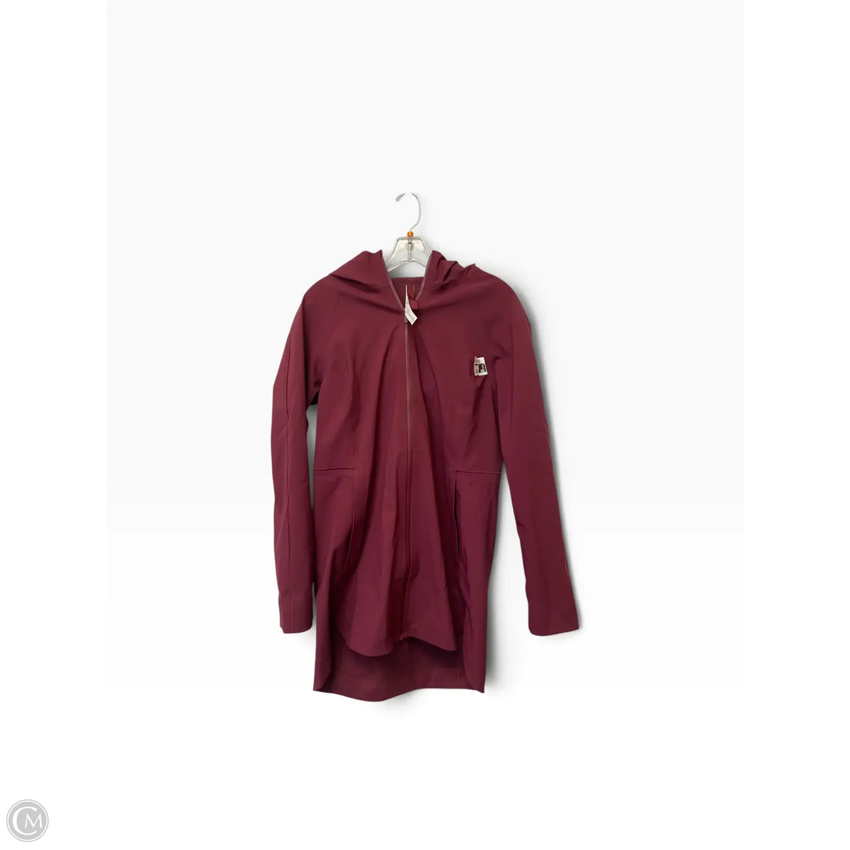 Jacket Windbreaker By Lululemon In Maroon, Size: 6