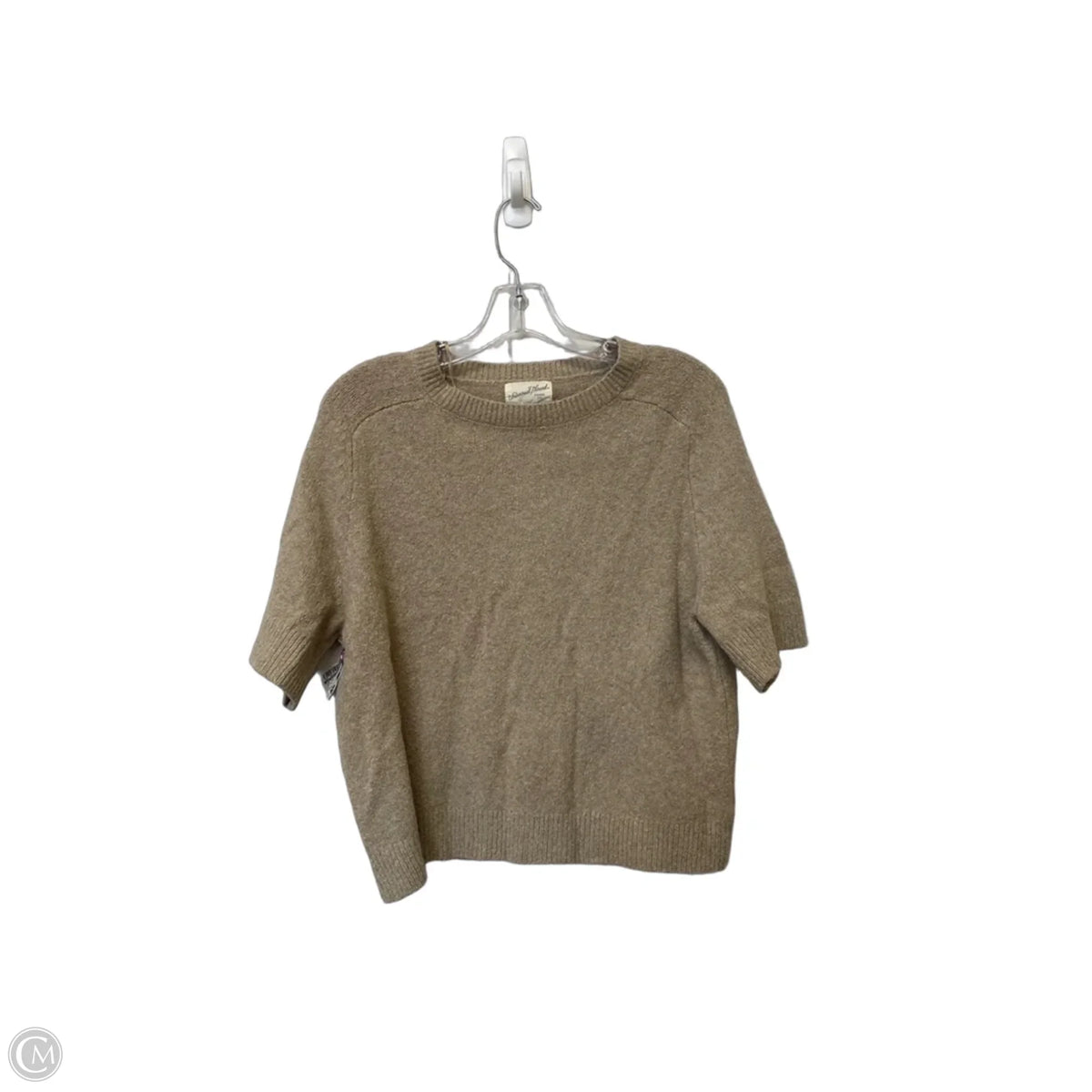 Top Short Sleeve By Universal Thread In Beige, Size: M