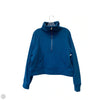Jacket Fleece By Clothes Mentor In Blue, Size: M