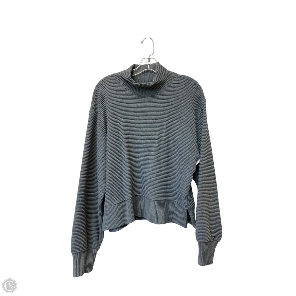 Top Long Sleeve By Calia In Grey, Size: M