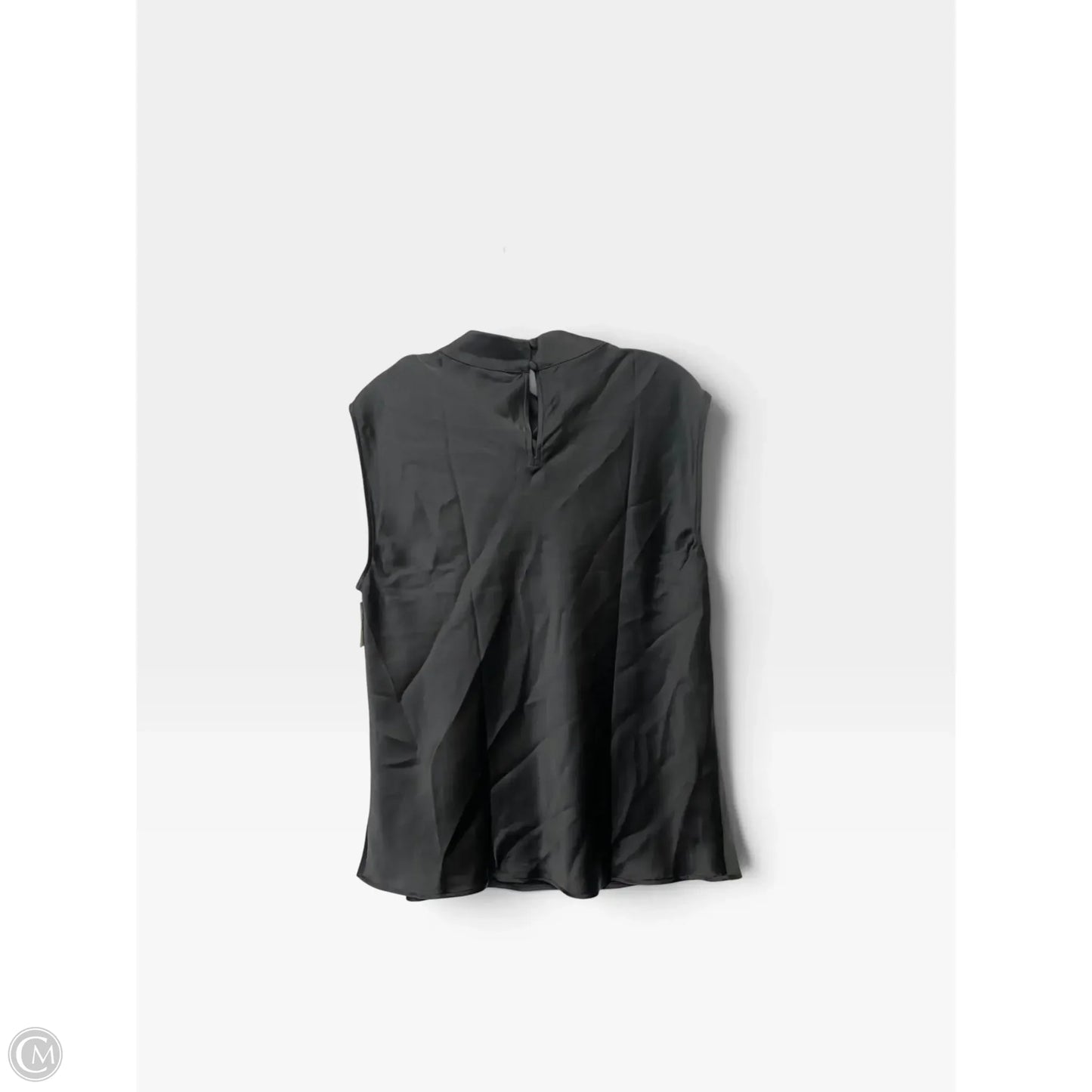 Top Sleeveless By Loft In Black, Size: L