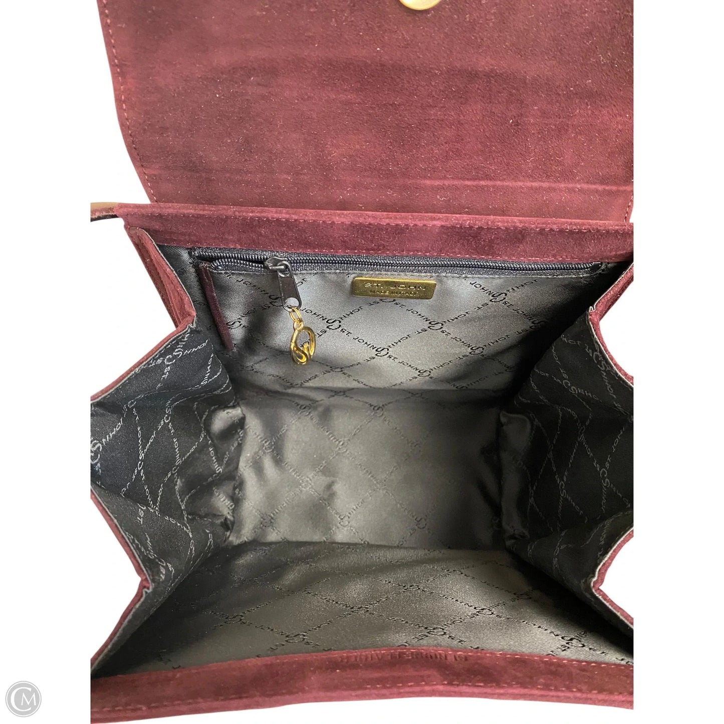 Handbag Luxury Designer By St John Collection, Size: Medium