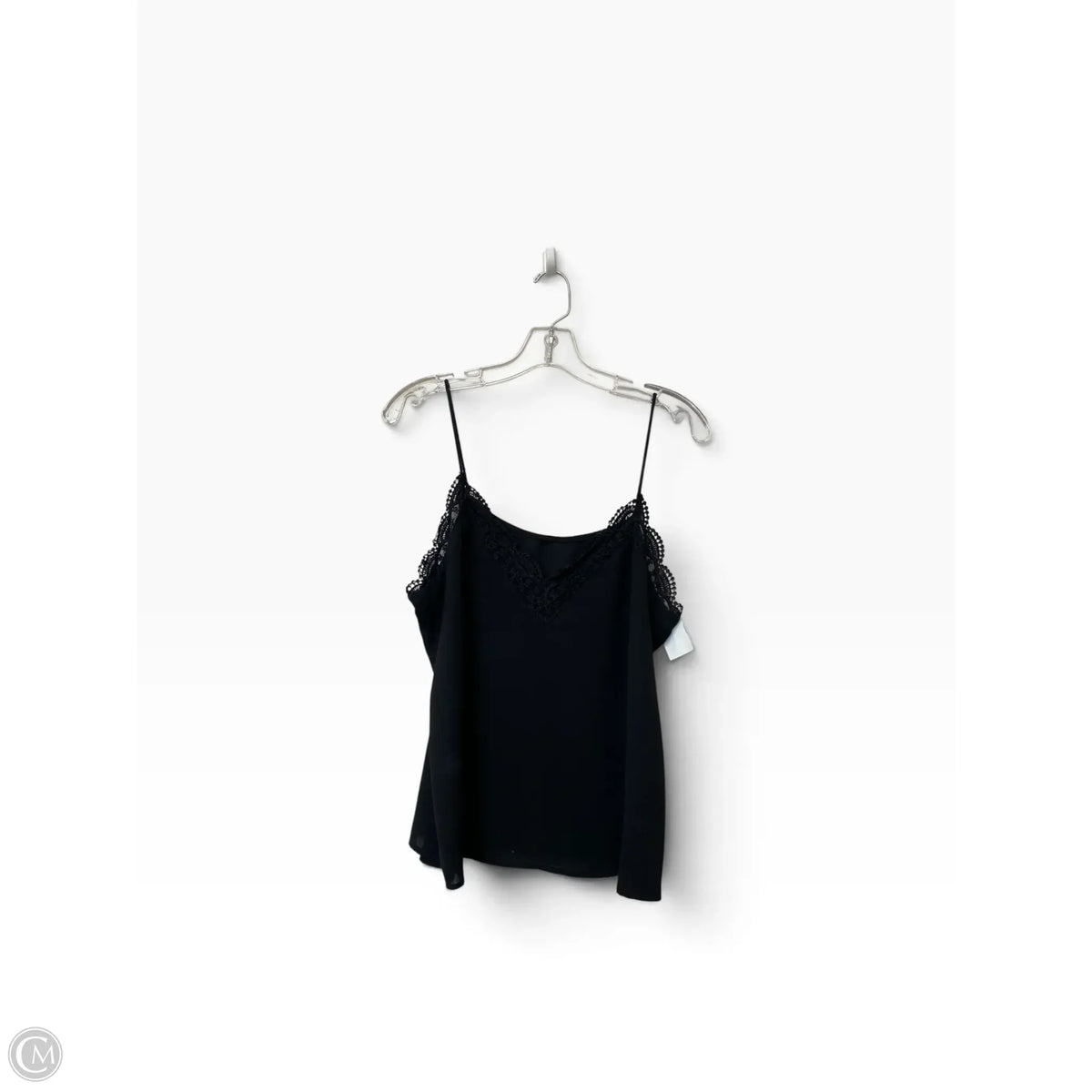Top Cami By Clothes Mentor In Black, Size: L