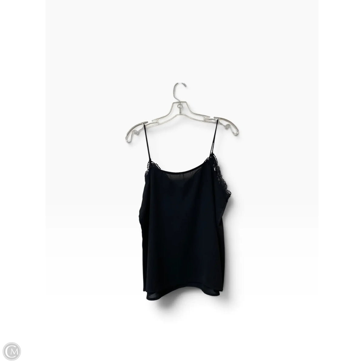 Top Cami By Clothes Mentor In Black, Size: L