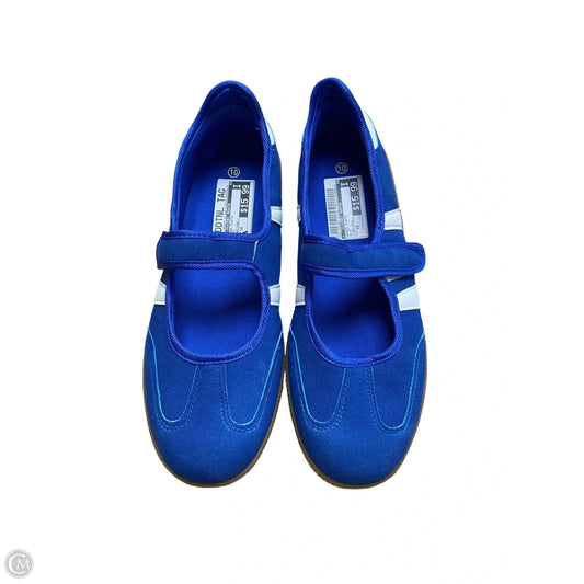 Shoes Flats By Clothes Mentor In Blue, Size: 10