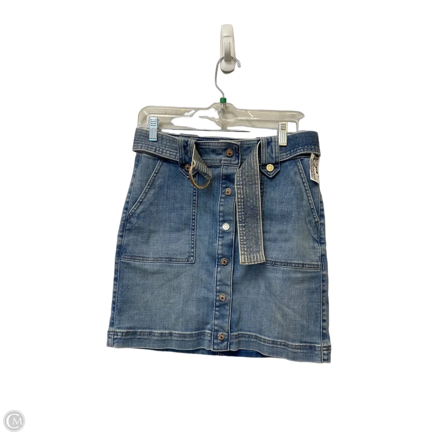 Skirt Mini & Short By White House Black Market In Blue Denim, Size: 2