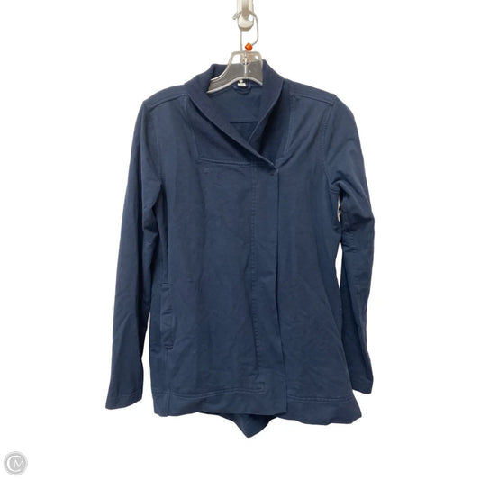 Athletic Jacket By Lululemon In Blue, Size: 4
