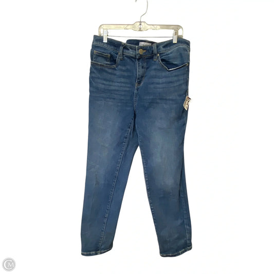 Jeans Straight By Lane Bryant In Blue Denim, Size: 14