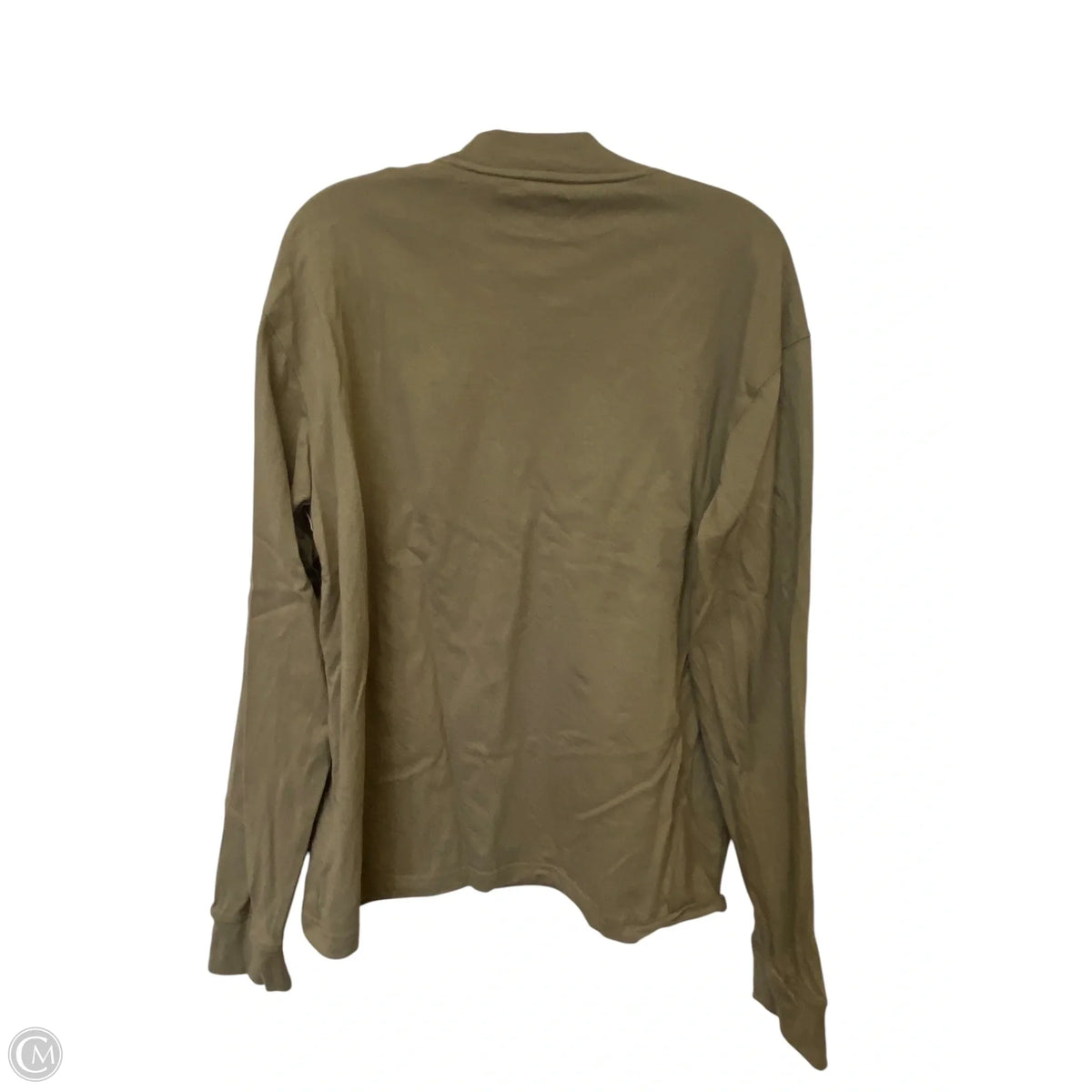 Top Long Sleeve Basic By Old Navy In Green, Size: M