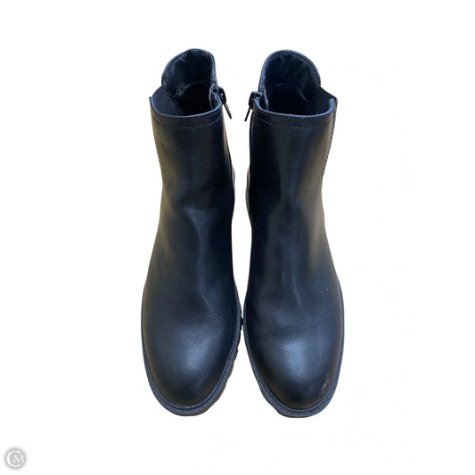 Boots Ankle Flats By Wonderly In Black, Size: 8.5