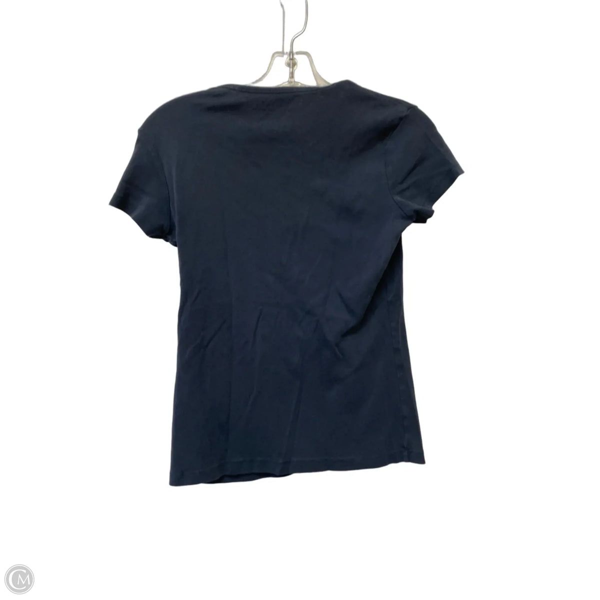 Top Short Sleeve Basic By Esprit In Navy, Size: L