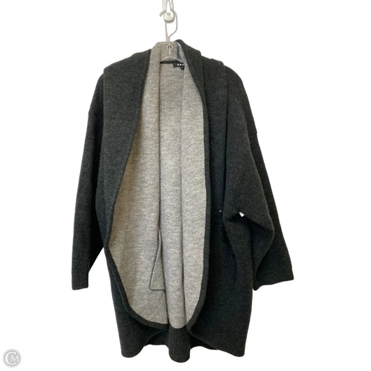 Coat Other By Dkny In Black & Grey, Size: L