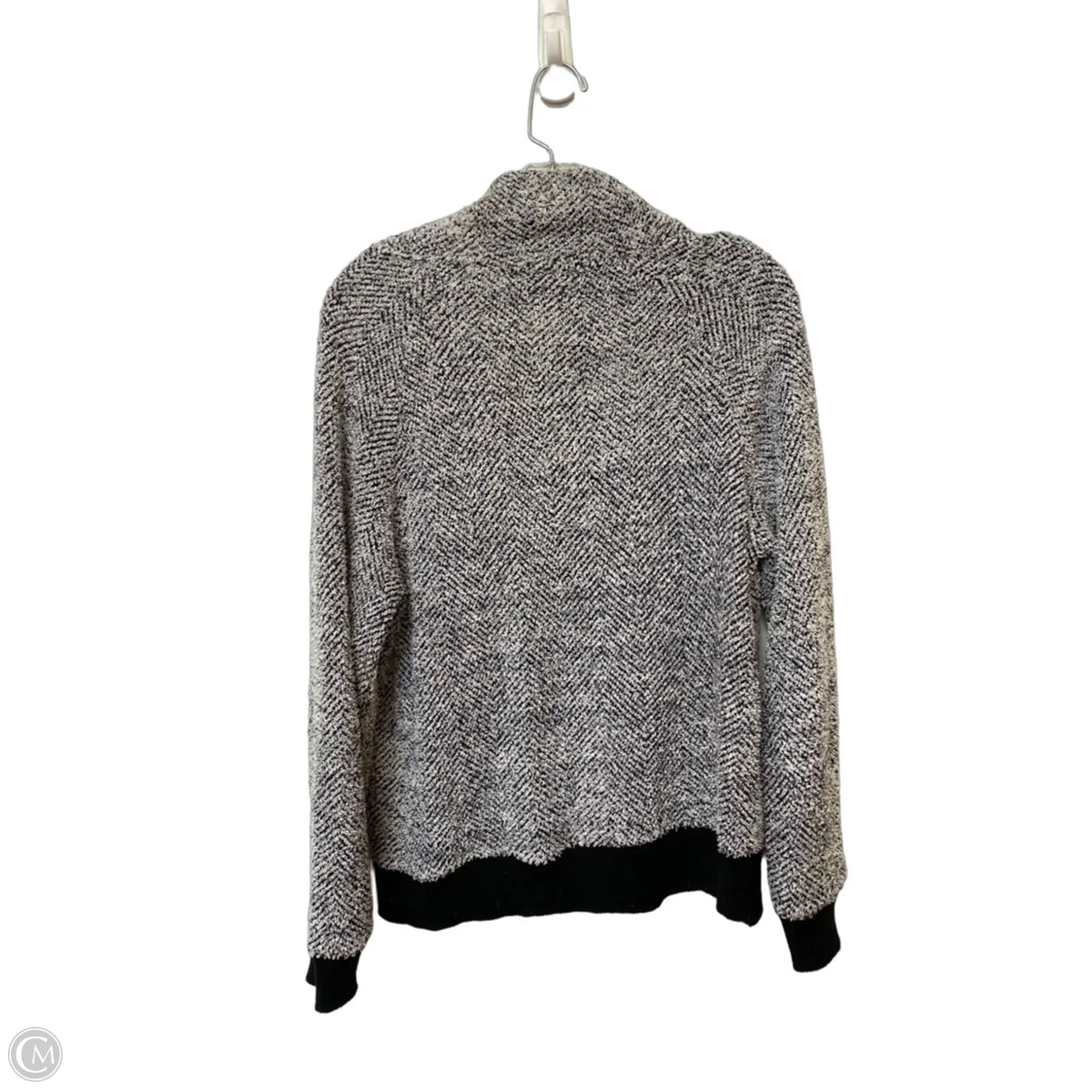 Sweater By Loft In Grey, Size: L