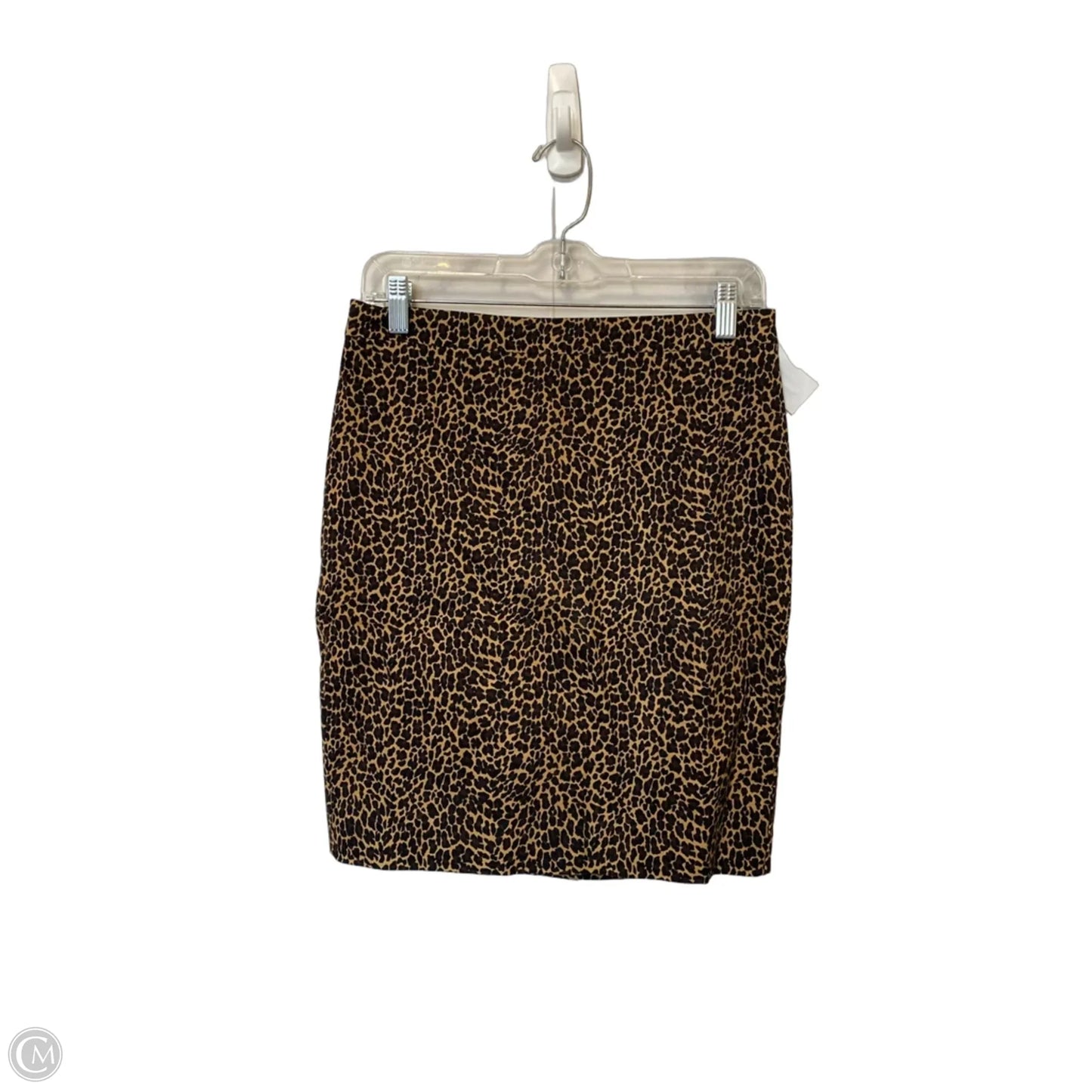 Skirt Midi By J. Crew In Animal Print, Size: 4p