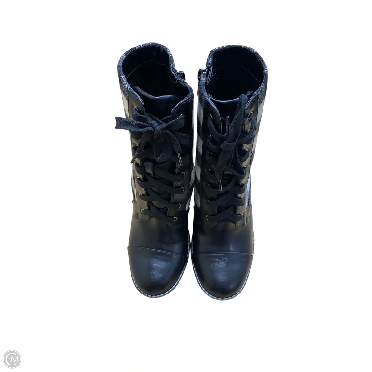 Boots Combat By Inc In Black, Size: 8