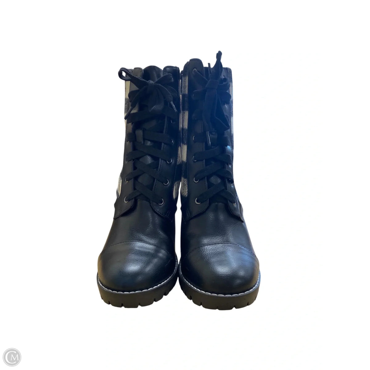 Boots Combat By Inc In Black, Size: 8
