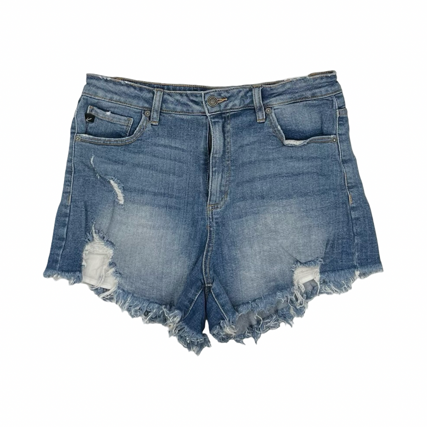 Shorts By Kancan In Blue Denim, Size:10