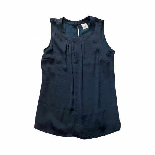 Top Sleeveless By Cabi In Navy, Size:S