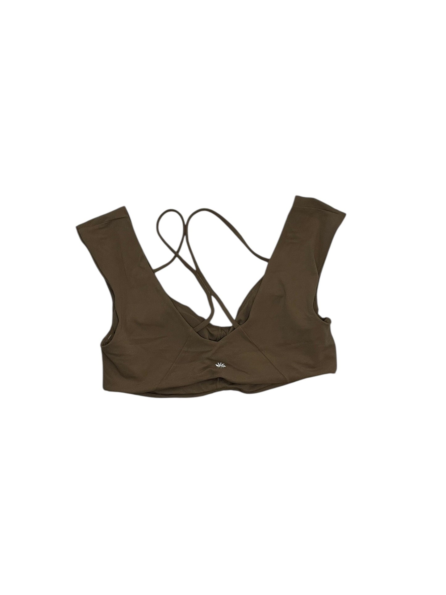 Athletic Bra By Athleta In Brown, Size:M