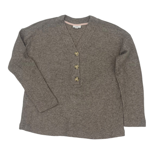 Sweater By J. Jill In Taupe, Size:M