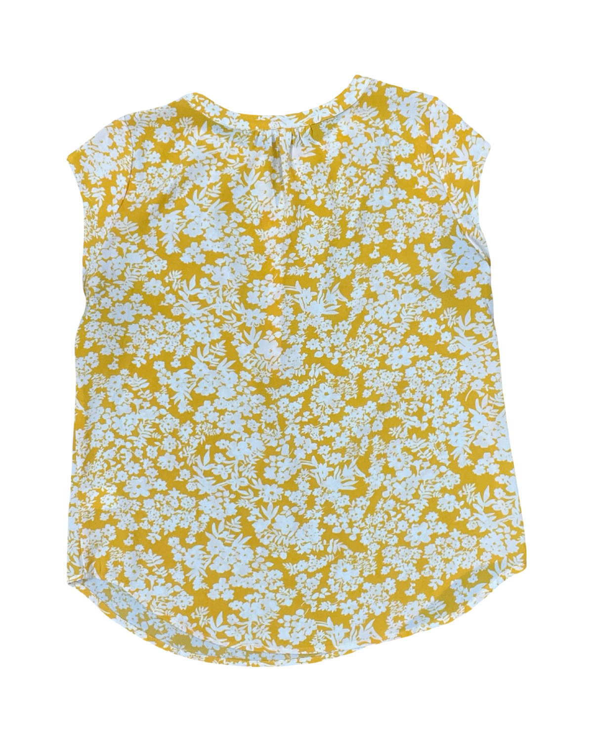 Top Ss By Clothes Mentor In Yellow, Size:M