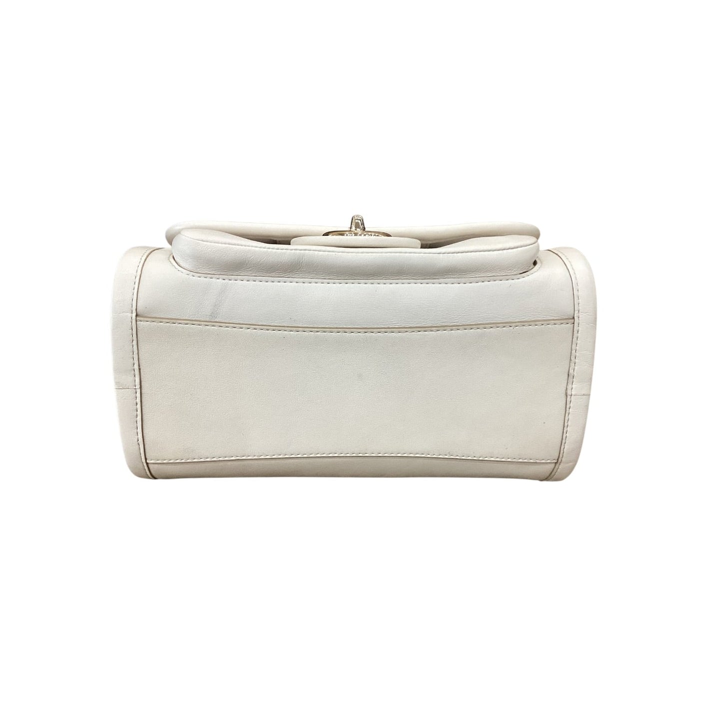 Handbag Designer By Coach In Cream, Size:Medium