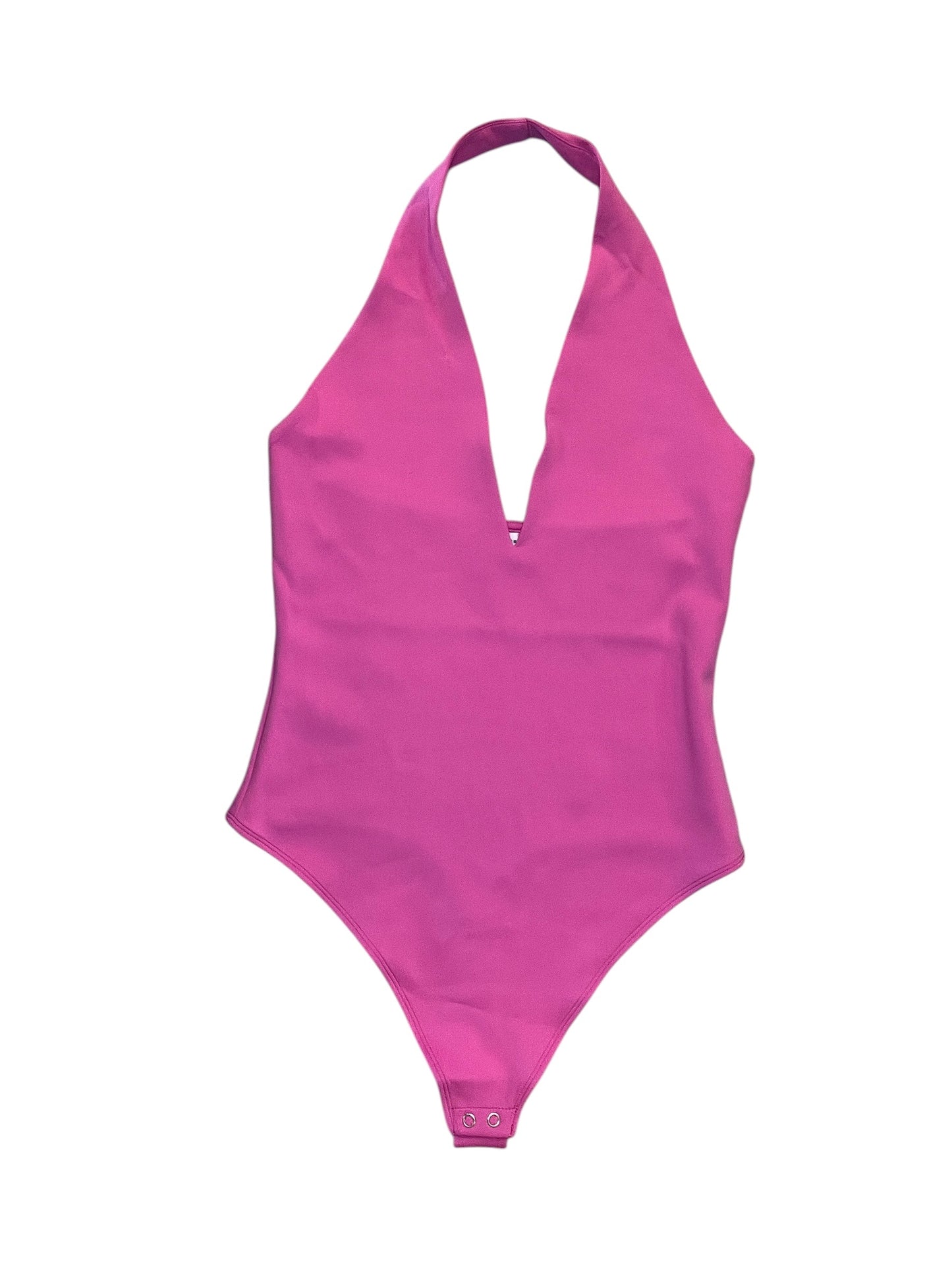 Bodysuit By Good American In Pink, Size:L
