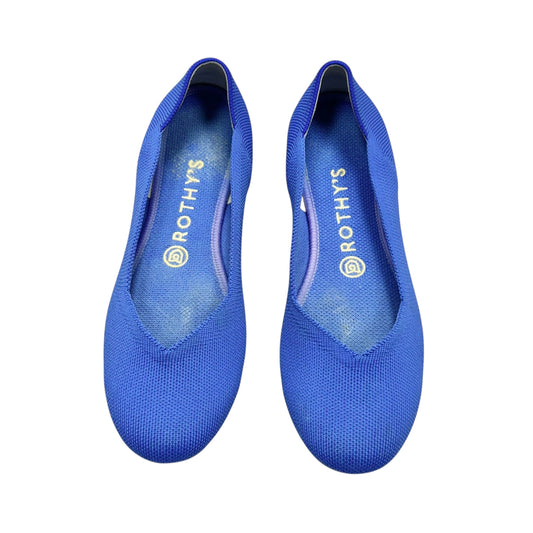 SHOES FLATS by ROTHYS In BLUE, Size: 8