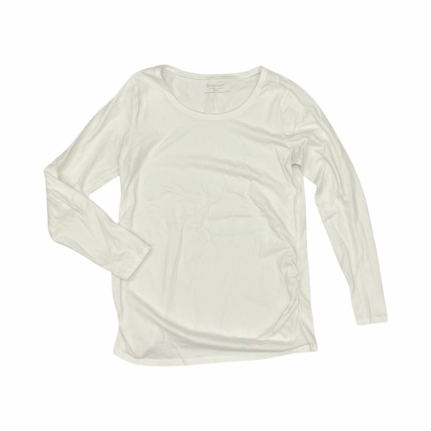 Mat Top Ls By Bumpstart In Cream, Size:M