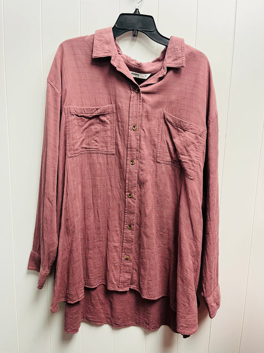 Top Long Sleeve By Sonoma O  Size: 3x