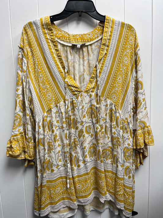 Top 3/4 Sleeve By Rachel Zoe  Size: L