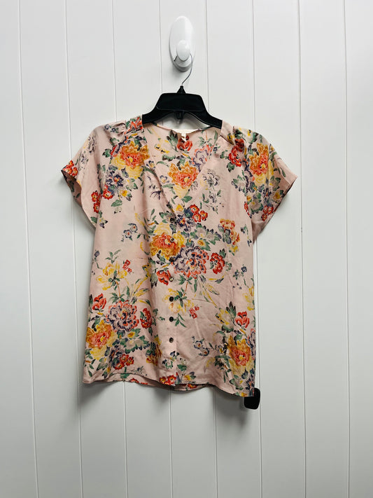 Blouse Short Sleeve By Rebecca Taylor  Size: 4