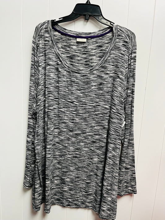 Top Long Sleeve Basic By Logo  Size: 1x