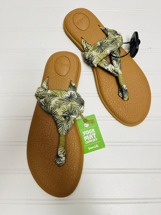 Sandals Flip Flops By Sanuk  Size: 10