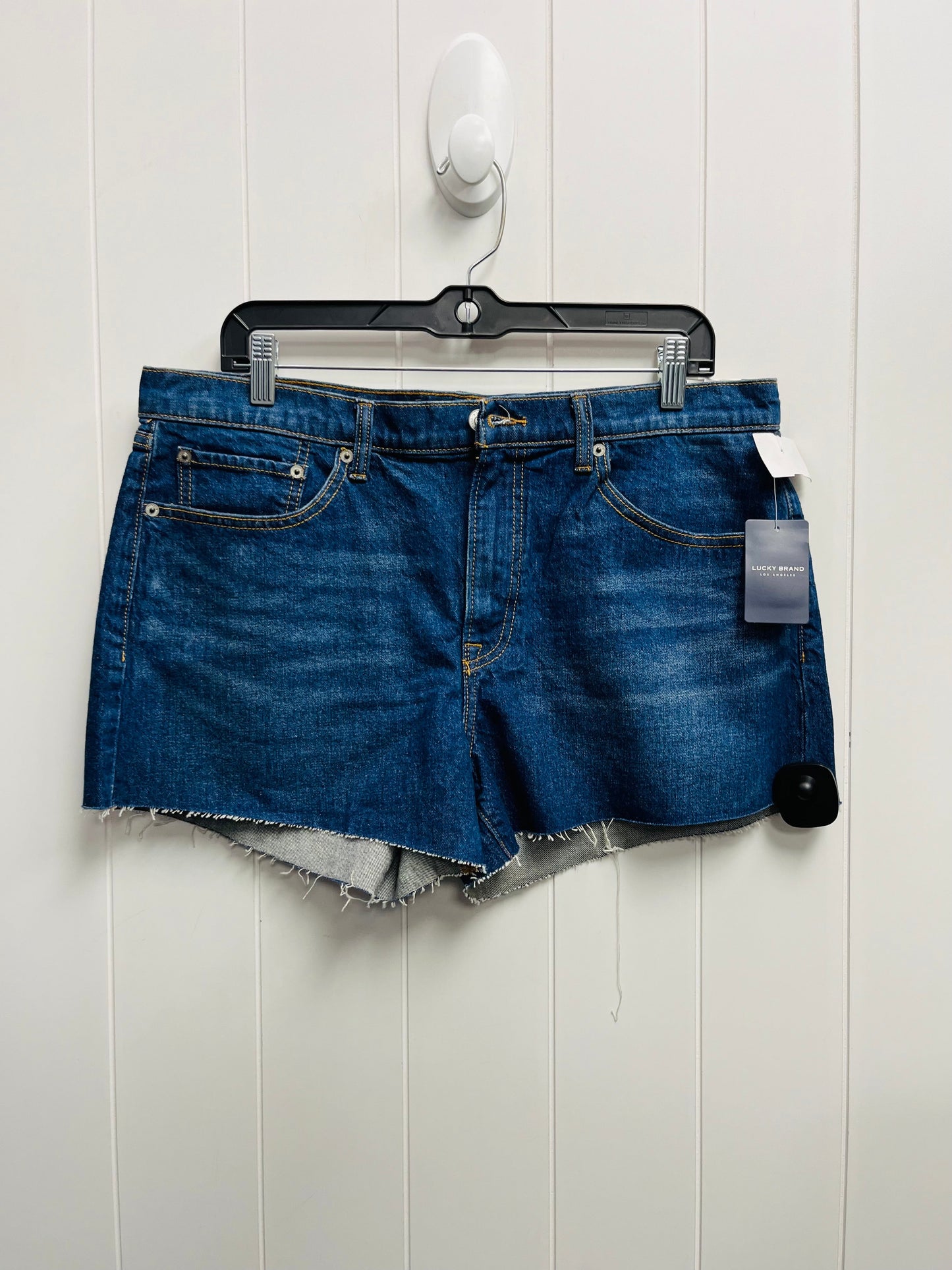 Blue Denim Shorts Lucky Brand, Size 14
