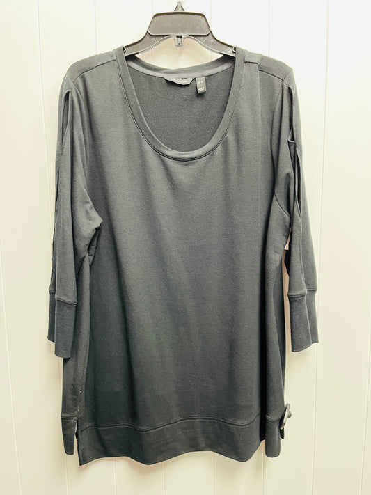 Top Long Sleeve Basic By Halston  Size: Xl