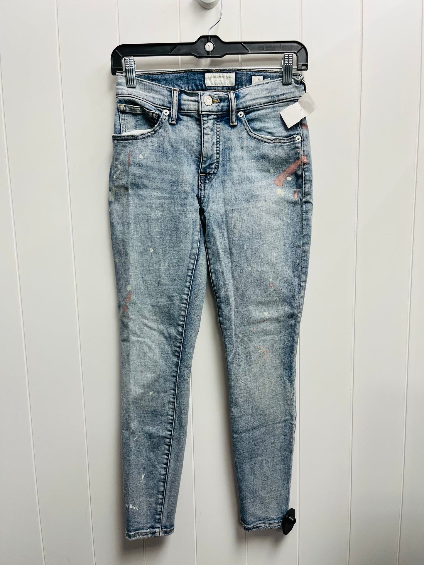 Jeans Skinny By Lucky Brand In Blue Denim, Size: 2