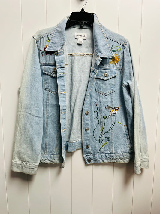 Jacket Denim By Peck And Peck  Size: Xl