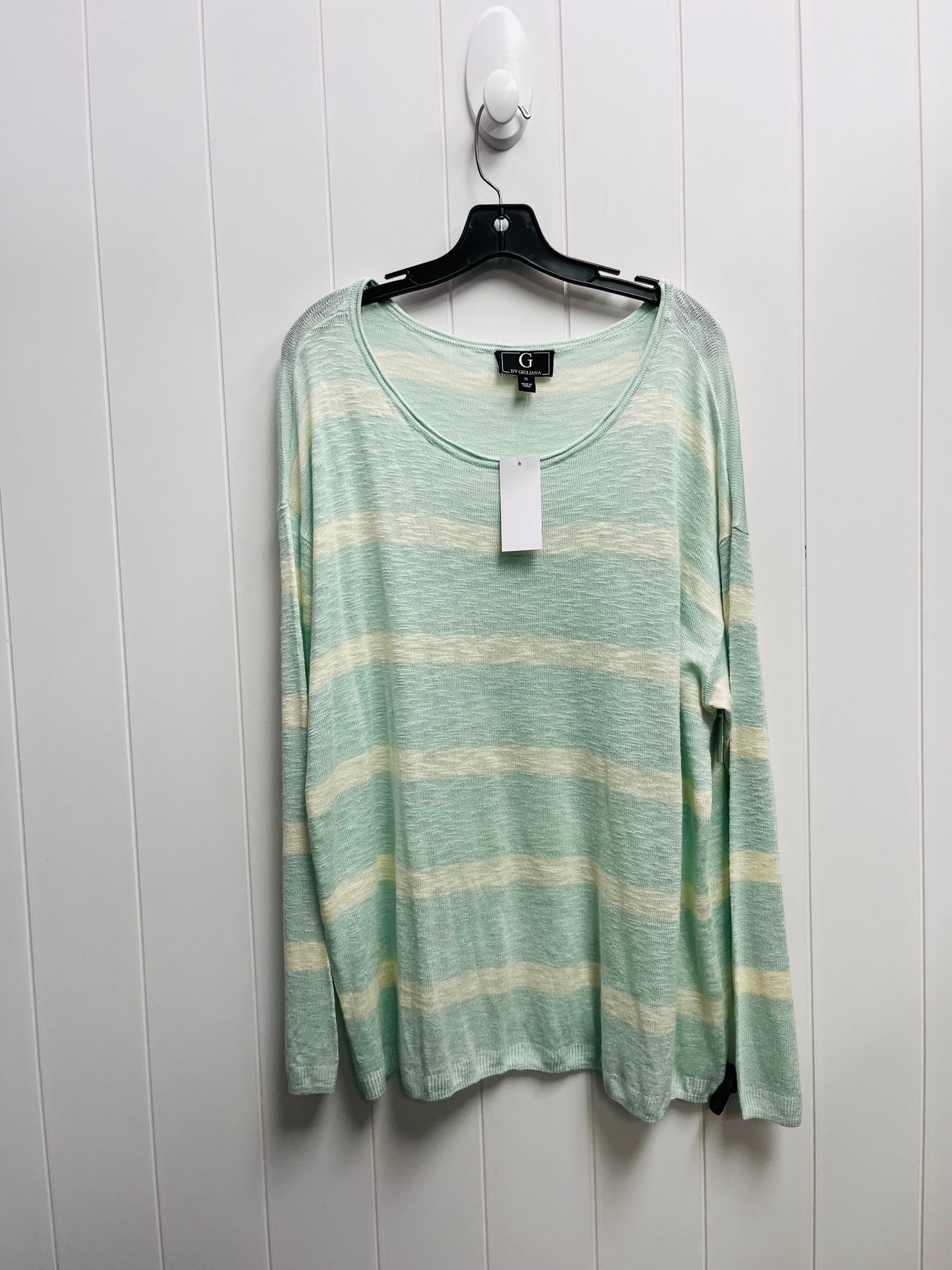 Sweater By Clothes Mentor In Green, Size: 1x