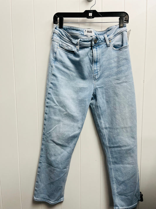 Jeans Skinny By Paige In Blue Denim, Size: 8