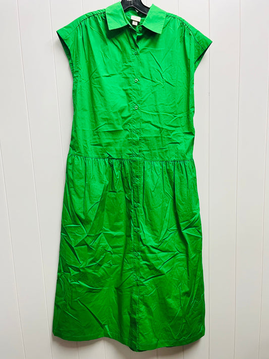 Green Dress Casual Maxi A New Day, Size Xs