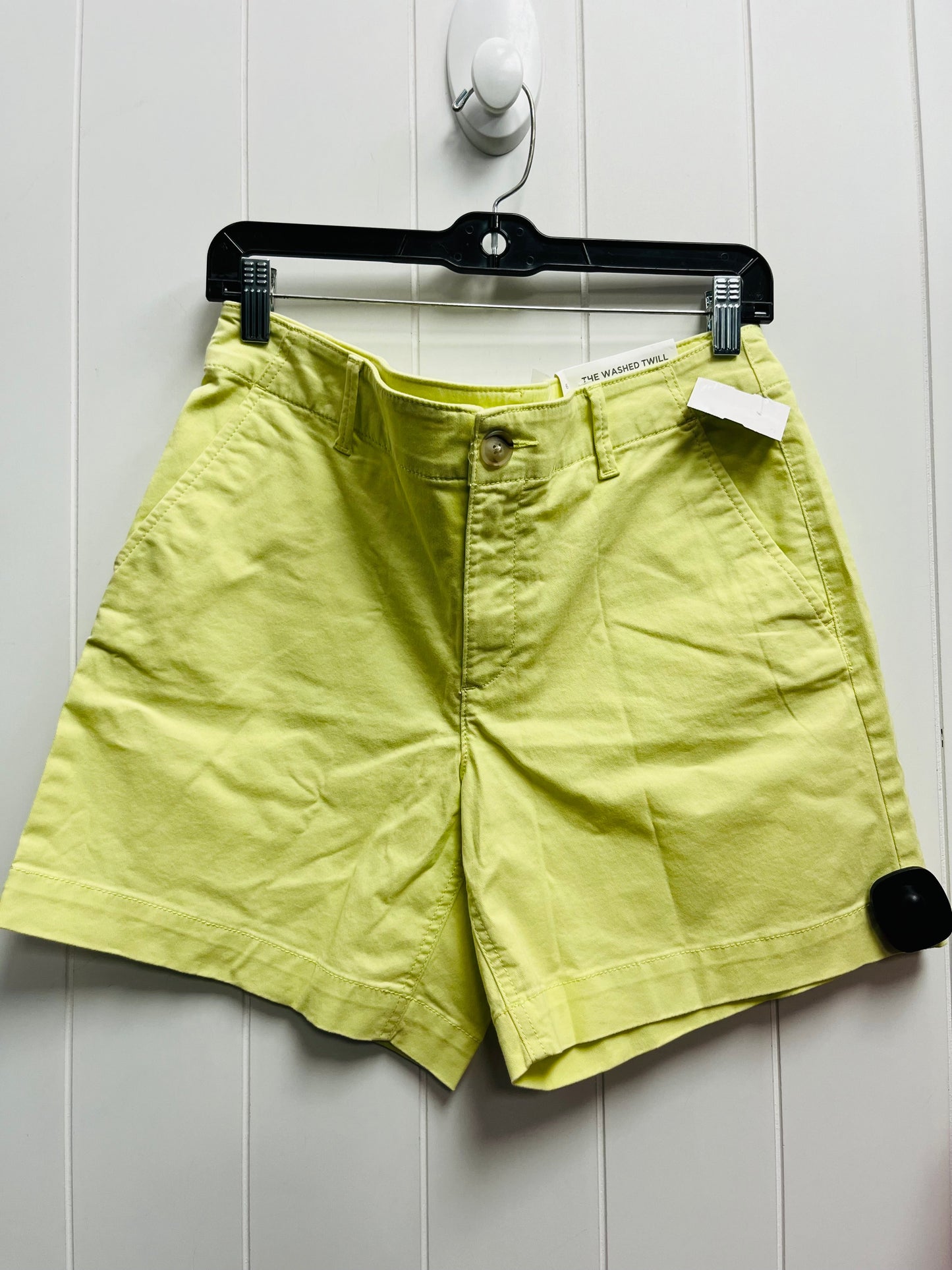 Yellow Shorts Loft, Size 6
