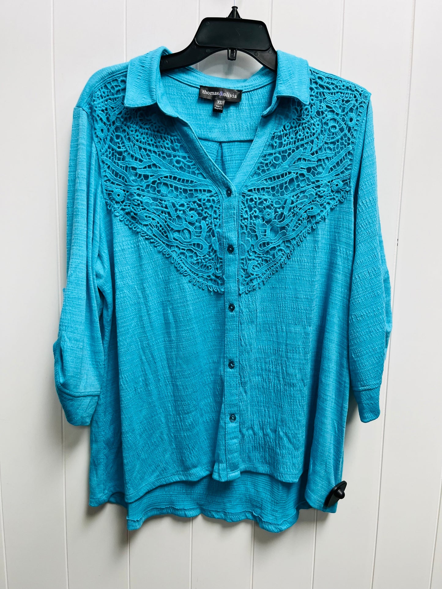 Top Long Sleeve By THOMAS & OLIVIA -  Size: Xl