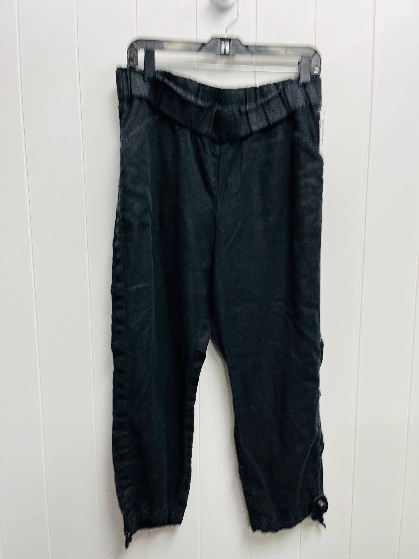 Pants Linen By J. Jill In Black, Size: M