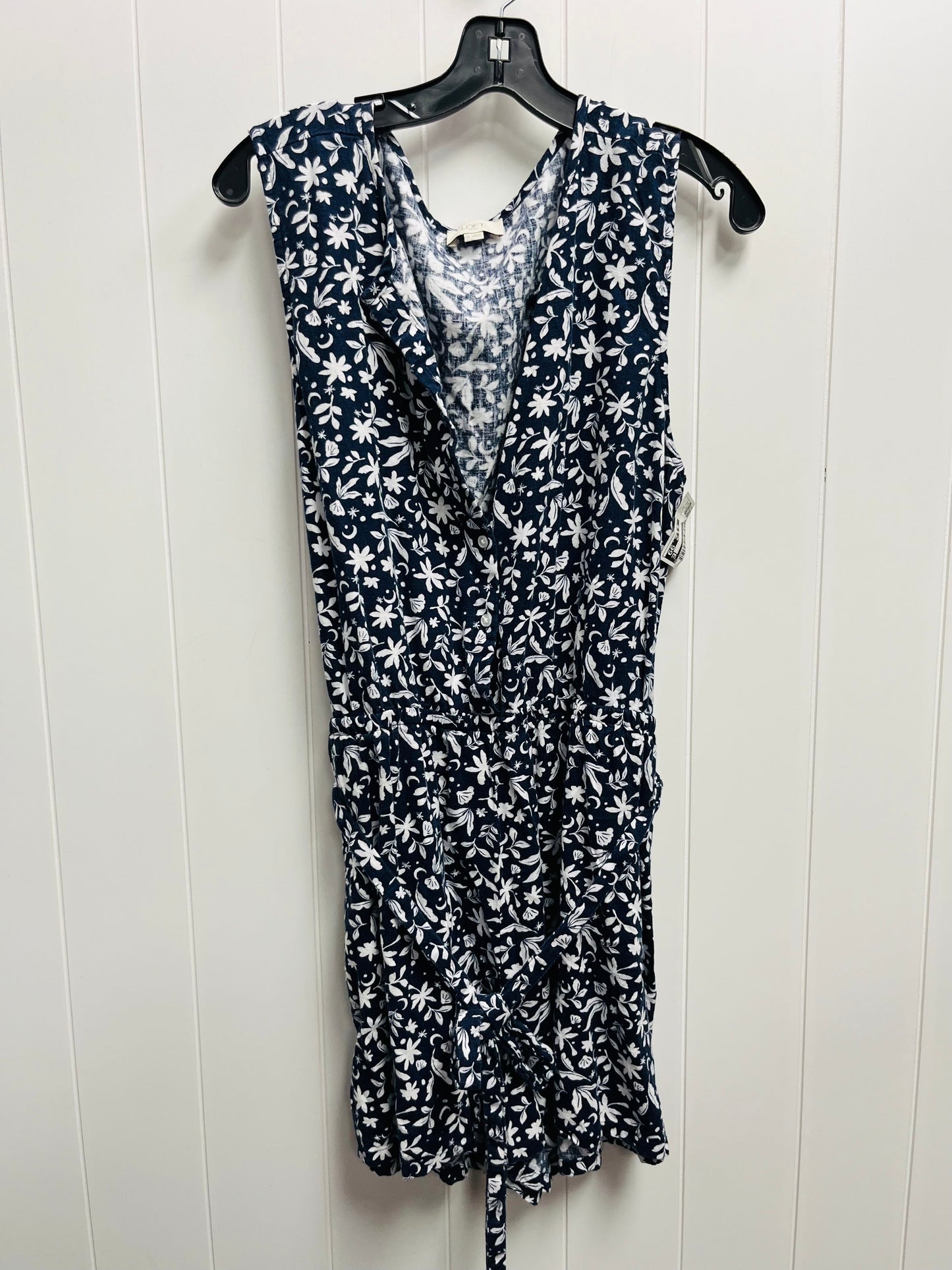 Romper By Loft In Blue, Size: Xl