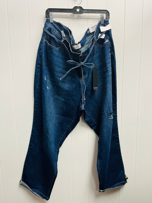 Jeans Cropped By Nicole Miller  Size: 24
