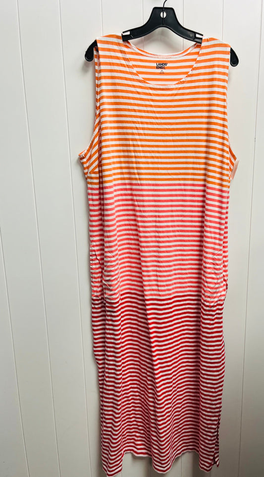 Dress Casual Maxi By Lands End  Size: 2x