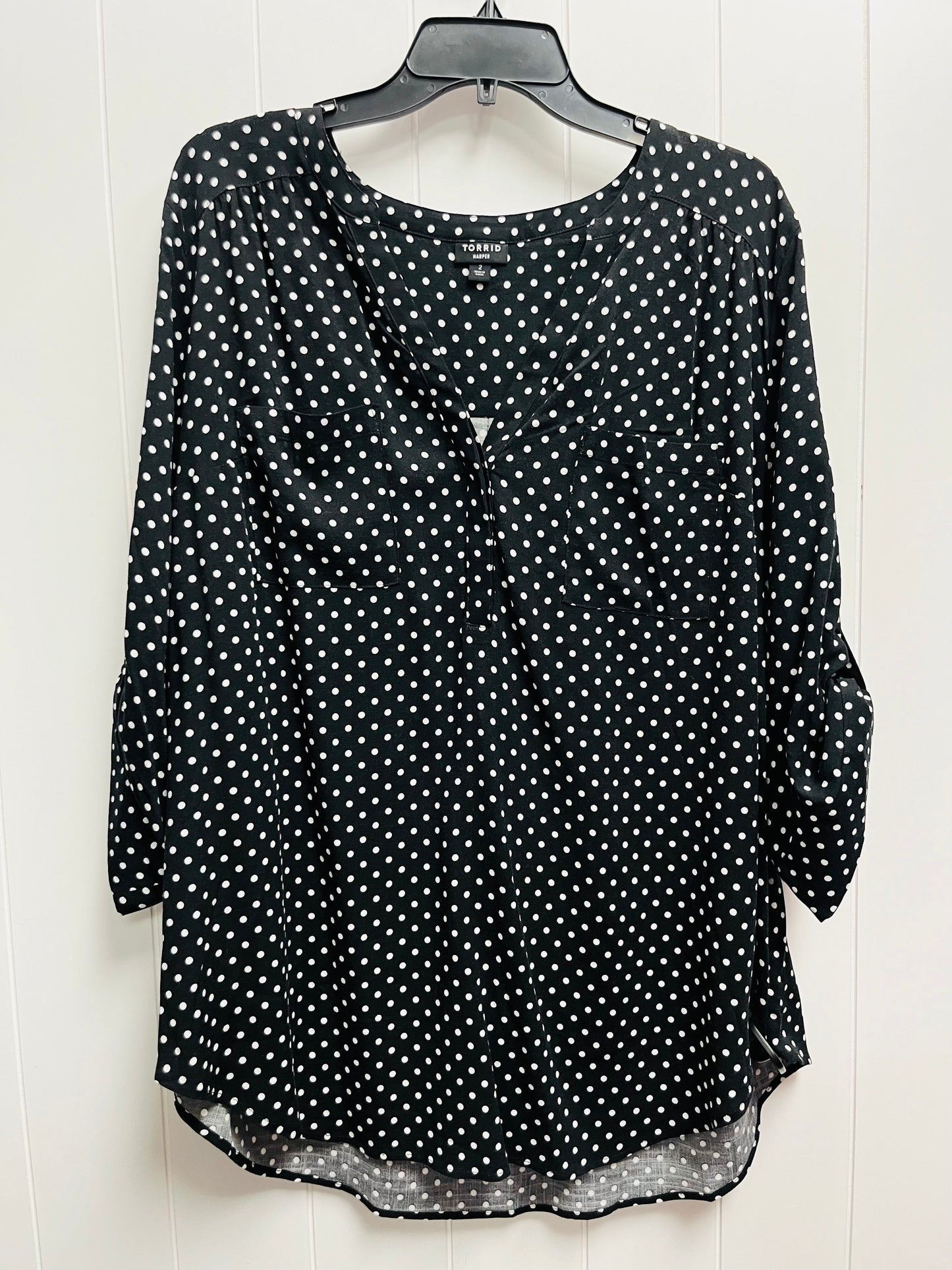 Top Long Sleeve By Torrid  Size: 2x