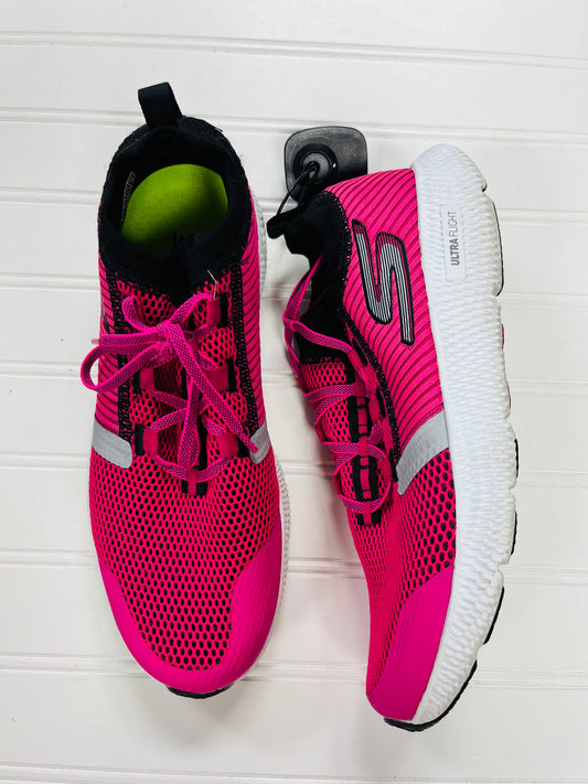 Shoes Athletic By Skechers In Pink, Size: 8.5